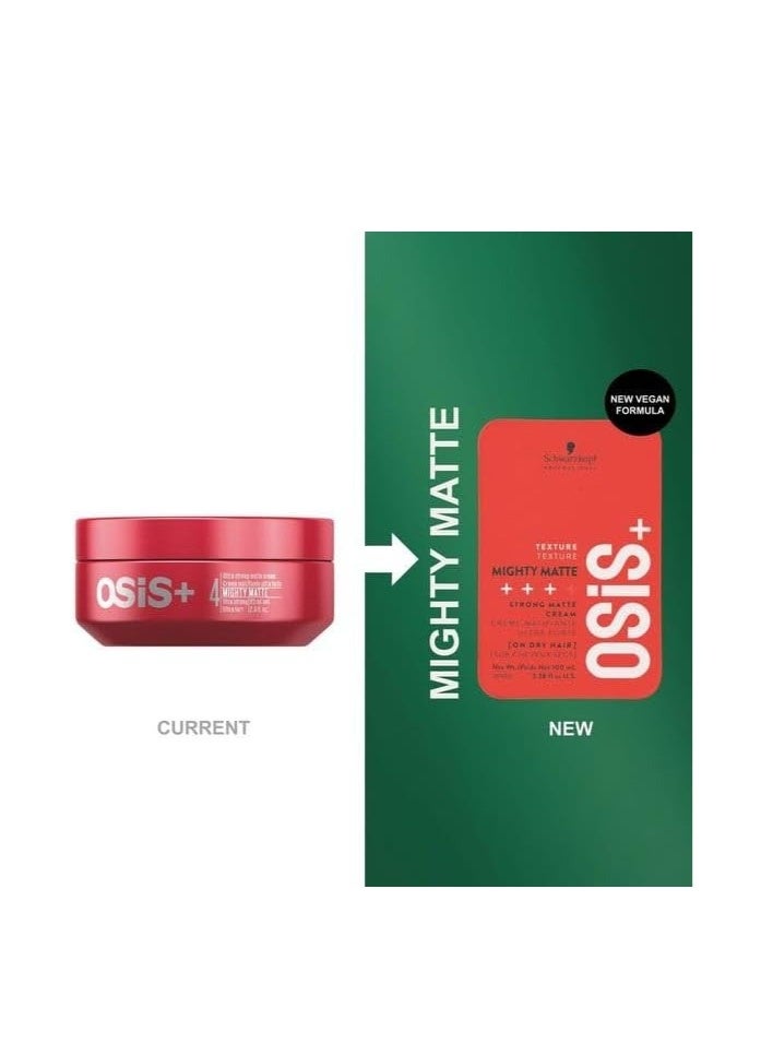 شوارزكوف كريم Schwarzkopf Professional Osis+ Mighty Matte Ultra Strong 100 مل – تثبيت طويل الأمد - Image 5